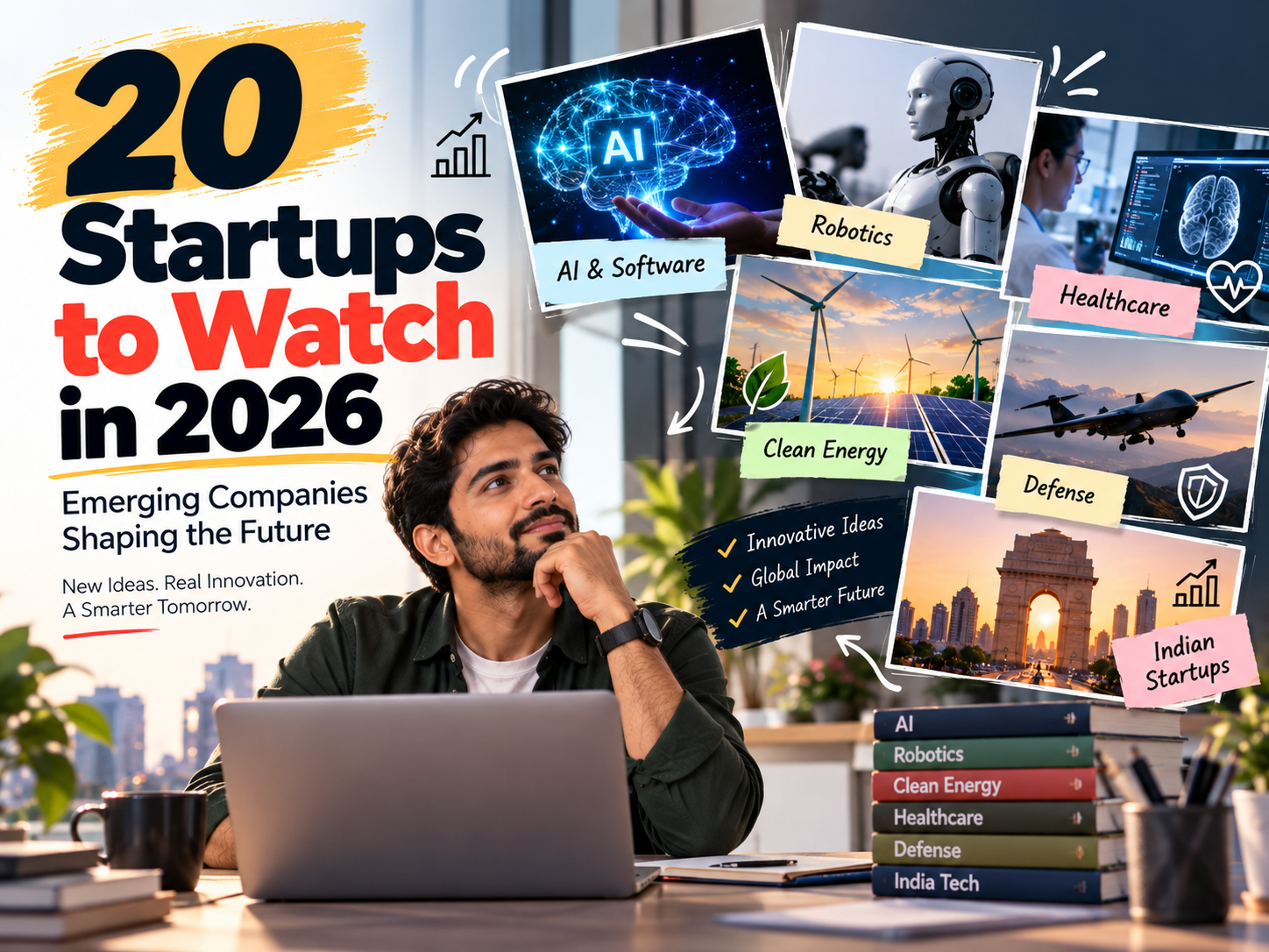 20 Startups to Watch in 2026: Emerging Companies Shaping the Future